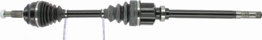 Friesen FDS4016 - Приводной вал autospares.lv