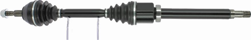 Friesen FDS3913 - Приводной вал autospares.lv