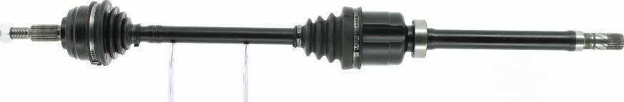 Friesen FDS3570 - Приводной вал autospares.lv