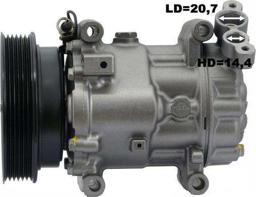 Friesen FRC00117 - Компрессор кондиционера autospares.lv