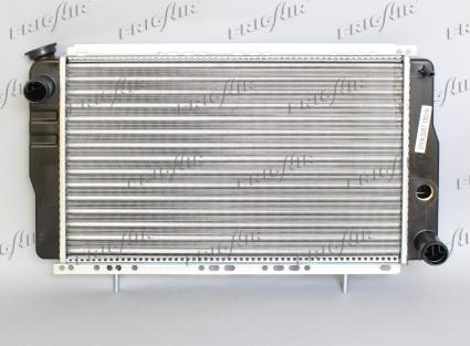 Frigair 0109.2007 - Радиатор, охлаждение двигателя autospares.lv