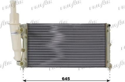 Frigair 0104.3003 - Радиатор, охлаждение двигателя autospares.lv