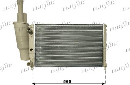 Frigair 0104.3002 - Радиатор, охлаждение двигателя autospares.lv