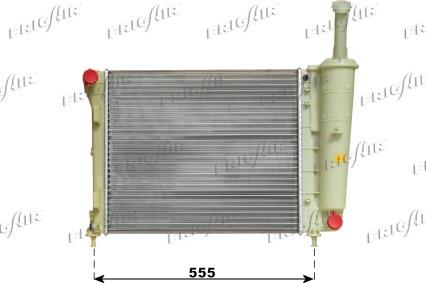 Frigair 0104.3135 - Радиатор, охлаждение двигателя autospares.lv