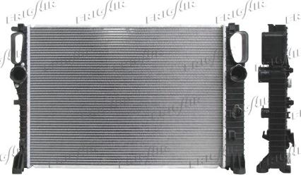 Frigair 0106.3117 - Радиатор, охлаждение двигателя autospares.lv