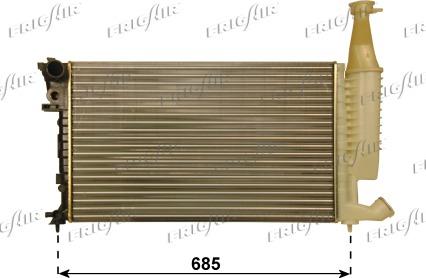 Frigair 0103.3094 - Радиатор, охлаждение двигателя autospares.lv