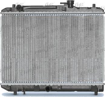Frigair 0114.3008 - Радиатор, охлаждение двигателя autospares.lv