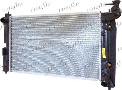 Frigair 0115.3104 - Радиатор, охлаждение двигателя autospares.lv