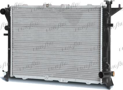 Frigair 0128.3066 - Радиатор, охлаждение двигателя autospares.lv