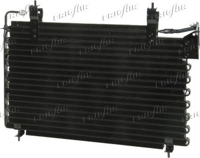 Frigair 0829.2008 - Конденсатор кондиционера autospares.lv