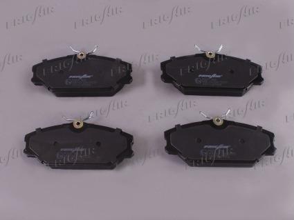 Frigair PD09.508 - Тормозные колодки, дисковые, комплект autospares.lv