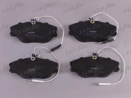 Frigair PD04.535 - Тормозные колодки, дисковые, комплект autospares.lv