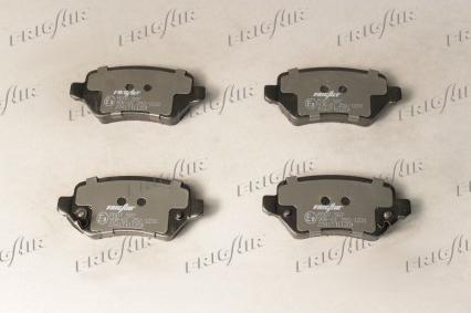 Frigair PD07.507 - Тормозные колодки, дисковые, комплект autospares.lv