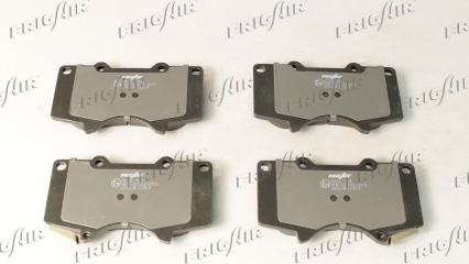 Frigair PD16.504 - Тормозные колодки, дисковые, комплект autospares.lv