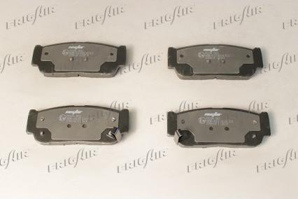 Frigair PD34.501 - Тормозные колодки, дисковые, комплект autospares.lv