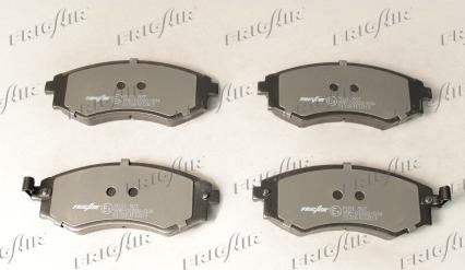 Frigair PD31.507 - Тормозные колодки, дисковые, комплект autospares.lv