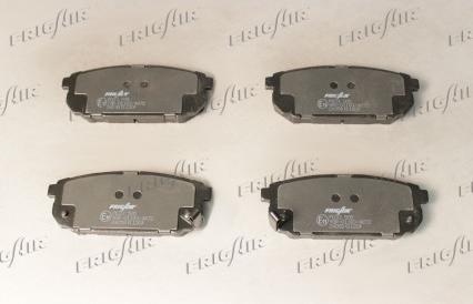 Frigair PD33.505 - Тормозные колодки, дисковые, комплект autospares.lv