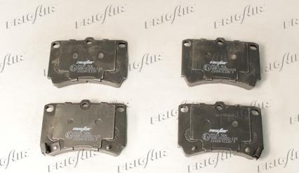 Frigair PD33.506 - Тормозные колодки, дисковые, комплект autospares.lv