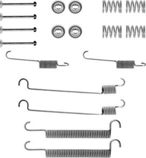 Fri.Tech. 9013 - Комплектующие, барабанный тормозной механизм autospares.lv