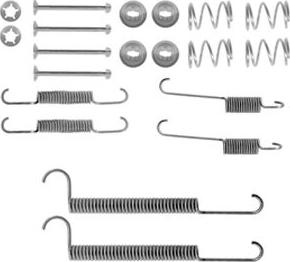 Fri.Tech. 907.0 - Комплектующие, барабанный тормозной механизм autospares.lv