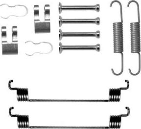 Fri.Tech. 915.0 - Комплектующие, барабанный тормозной механизм autospares.lv