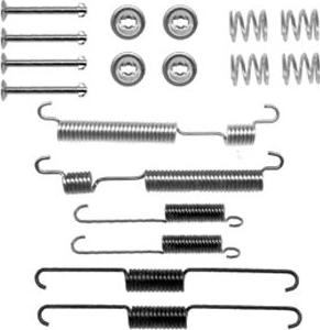 Fri.Tech. 913.0 - Комплектующие, барабанный тормозной механизм autospares.lv