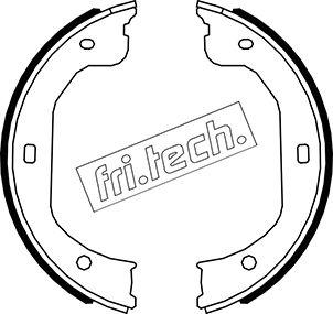 Fri.Tech. 1049.174 - Комплект тормозов, ручник, парковка autospares.lv