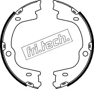 Fri.Tech. 1046.224 - Комплект тормозов, ручник, парковка autospares.lv