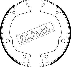 Fri.Tech. 1046.227 - Комплект тормозов, ручник, парковка autospares.lv