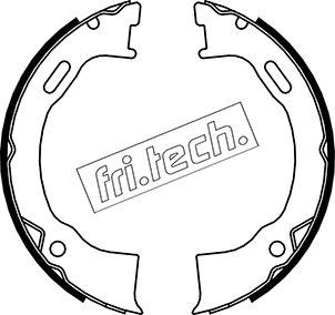 Fri.Tech. 1040.159 - Комплект тормозов, ручник, парковка autospares.lv