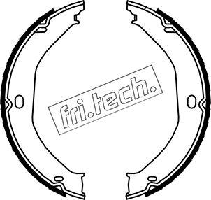 Fri.Tech. 1088.235 - Комплект тормозов, ручник, парковка autospares.lv