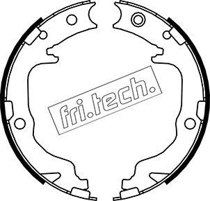 Fri.Tech. 1088.237 - Комплект тормозов, ручник, парковка autospares.lv