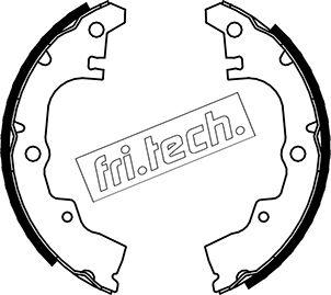 Fri.Tech. 1026.336 - Комплект тормозных колодок, барабанные autospares.lv