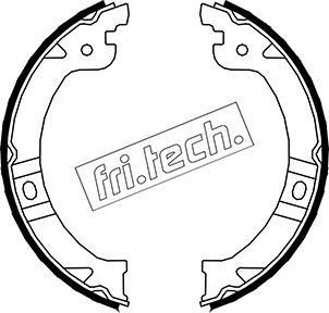 Fri.Tech. 1023.002 - Комплект тормозов, ручник, парковка autospares.lv