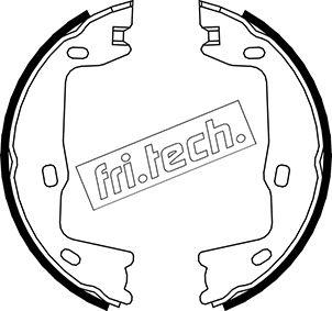 Fri.Tech. 1073.159 - Комплект тормозов, ручник, парковка autospares.lv