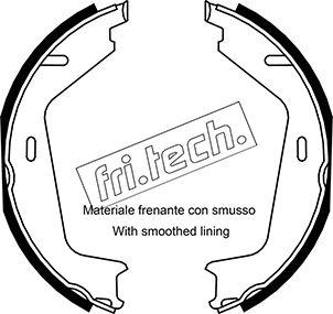 Fri.Tech. 1127.275 - Комплект тормозов, ручник, парковка autospares.lv