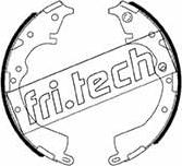 Fri.Tech. 1253.680 - Комплект тормозных колодок, барабанные autospares.lv