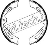 Fri.Tech. 1253.726 - Комплект тормозов, ручник, парковка autospares.lv