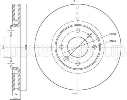 Fri.Tech. BD0687 - Тормозной диск autospares.lv