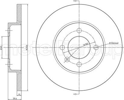 Fri.Tech. BD0031 - Тормозной диск autospares.lv