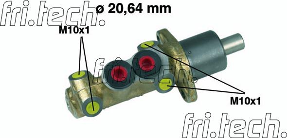 Fri.Tech. PF007 - Главный тормозной цилиндр autospares.lv