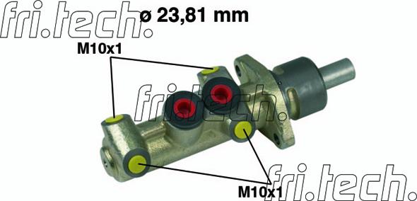 Fri.Tech. PF191 - Главный тормозной цилиндр autospares.lv