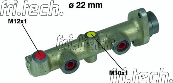 Fri.Tech. PF146 - Главный тормозной цилиндр autospares.lv