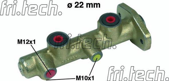 Fri.Tech. PF154 - Главный тормозной цилиндр autospares.lv