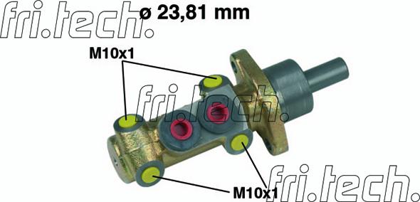 Fri.Tech. PF312 - Главный тормозной цилиндр autospares.lv