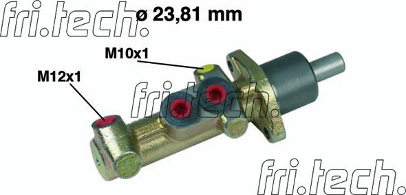 Fri.Tech. PF286 - Главный тормозной цилиндр autospares.lv