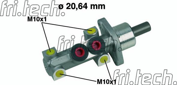 Fri.Tech. PF270 - Главный тормозной цилиндр autospares.lv