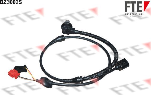 FTE 9400002 - Датчик ABS, частота вращения колеса autospares.lv