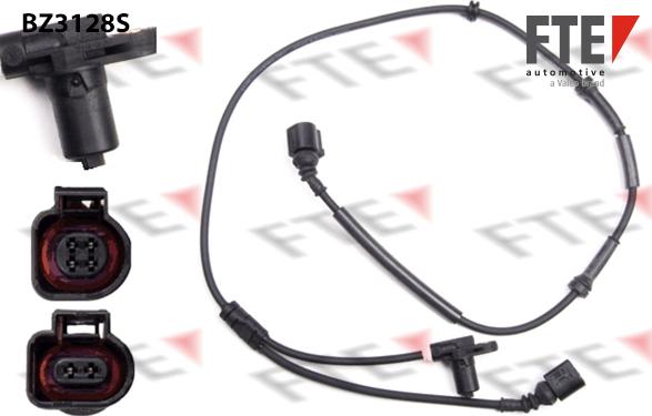 FTE 9400112 - Датчик ABS, частота вращения колеса autospares.lv