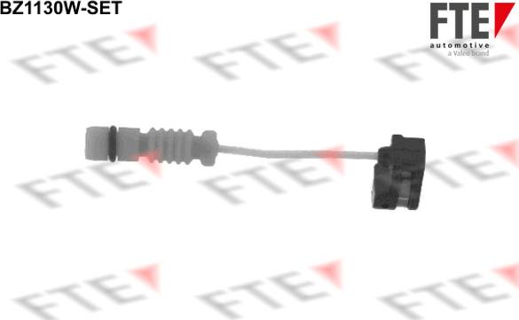FTE 9410093 - Сигнализатор, износ тормозных колодок autospares.lv